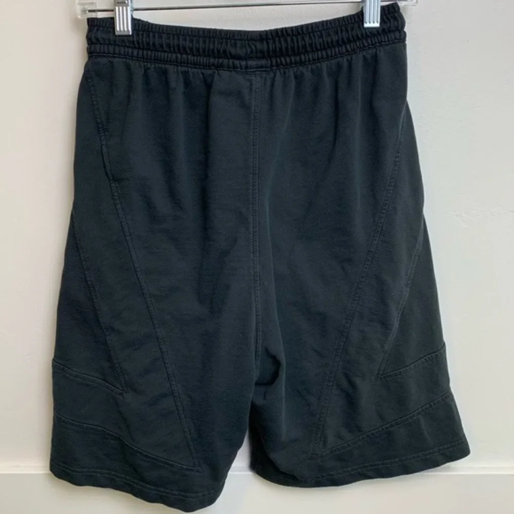 Adidas Black Sweatpant Lounge Shorts